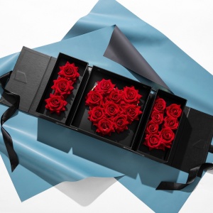 Valentine’s Day rose i love you flower boxes luxury valentines day gift folding flower packaging box