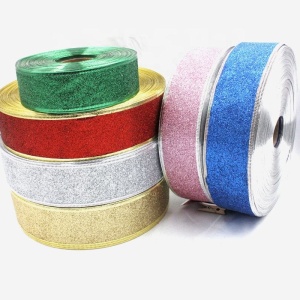 Christmas silk festival decoration golden onion ribbon gift packaging with clothing accessories ribbon wedding home