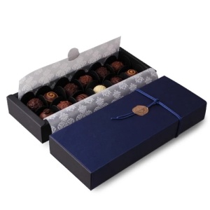 Collapsible luxury chocolate packaging box custom wedding chocolate strawberry Gift boxes wholesale in stock chocolate box