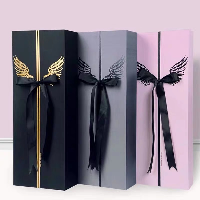Seraphim flower box packaging gift box roses flowers soap flower rectangular box luxury packaging box - Flower Box - 2